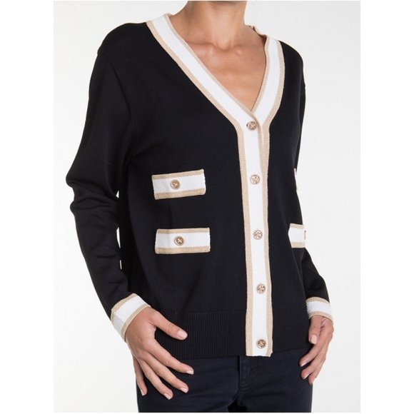 Edward Achour Paris Viscose blend cardigan - Picture 1 of 8